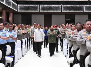 Kapolres Boltim Hadiri Pengarahan Presiden RI kepada TNI-Polri di IKN