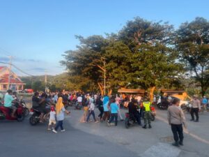 Polres Boltim Terjunkan Puluhan Personel Amankan Pengundian No Urut Paslon