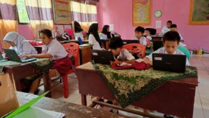 Siswa-Siswi Kelas 5 SD Negeri 4 Bilalang Gelar Simulasi ANBK 2024