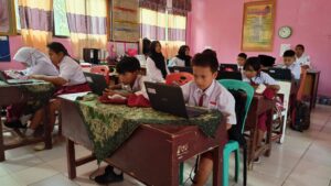 Siswa-Siswi Kelas 5 SD Negeri 4 Bilalang Gelar Simulasi ANBK 2024