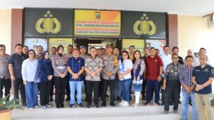 Kapolres Boltim Terima Kunjungan Silaturahmi Pj Bupati Boltim
