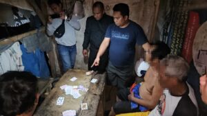 Grebek Sebuah Gubuk di Kedungwuni Pekalongan, Polisi Amankan Pelaku Perjudian