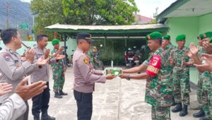 Polsek Modayag Ucapkan Dirgahayu TNI ke-79