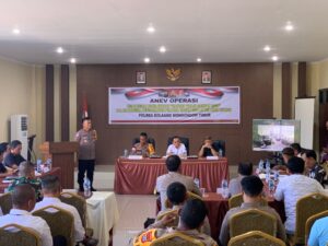 Evaluasi Pelaksanaan Kampanye Pilkada 2024, Polres Boltim Gelar Rakor Bersama Stakeholder