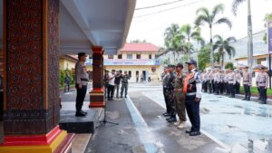 Kapolres Tator Pimpin Langsung Apel Gelar Pasukan Ops Zebra 2024, Tekankan 8 Sasaran Target Prioritas
