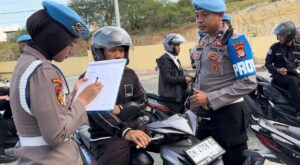 Dukung Operasi Zebra Tinombala 2024, Bidpropam Gelar Gaktibplin Personel Polda Sulteng