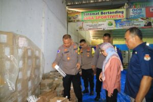 Cek Gudang Logistik KPU, Kapolres Pekalongan Pastikan Pengawalan dan Keamanan
