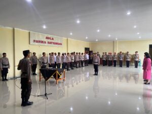 Kapolres Boltim Pimpin Sertijab Sejumlah Pejabat Polres Boltim: Ini Daftar Namanya