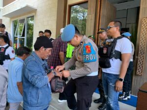 Kapolres Boltim Pimpin Langsung Pengamanan Debat Publik Paslon