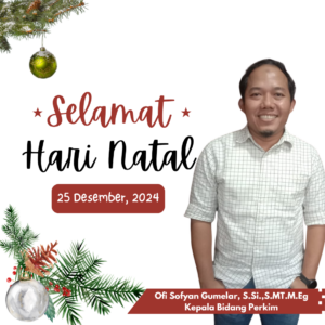 Merah Dan Oranye Selamat Hari Natal dan Tahun Baru Postingan Instagram