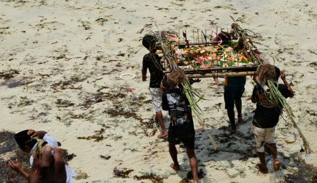 Bentuk syukur terhadap hasil alam dan mengenang Putri Wakambangura, Foto : IST