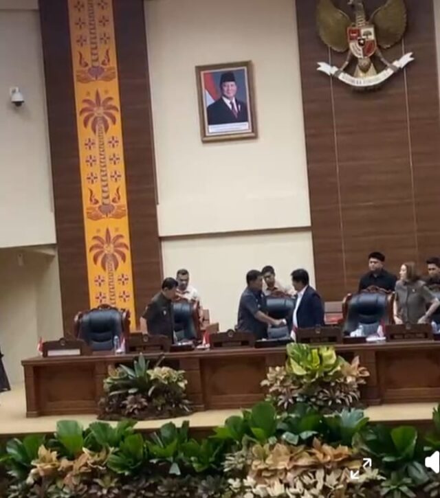 Gubernur dan Wakil Gubernur Sulut Menghadiri Laporan Penyampaian Laporan Keterangan Pertanggungjawaban 2024
