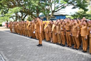 Wakil Bupati Pimpin Apel Kerja, Ini Pesannya