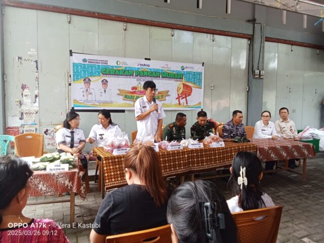 Gerakan Pangan Murah di Minahasa Utara: Upaya Kendalikan Inflasi Menjelang Idul Fitri