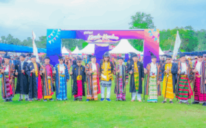 Pemangku adat pada Festival Kande-kandea Tolandona Kecamatan Sangia Wambulu. Foto : IST