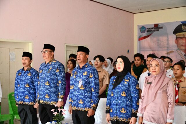 Bupati Boltim Bersama Ketua TP-PKK Hadiri Wawasan kebangsaan dan Motivasi Pendidikan Secara Daring