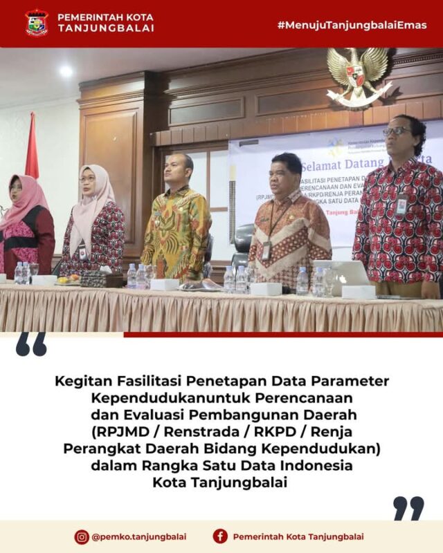 Wali Kota Tanjungbalai Buka Acara Rakor Penyusunan Target Indikator Program Bangga Kencana