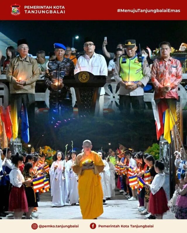 Pemko Tanjungbalai Ucapkan Selamat Hari Tri Suci Waisak 2569 BE kepada Umat Buddha Kota Tanjungbalai