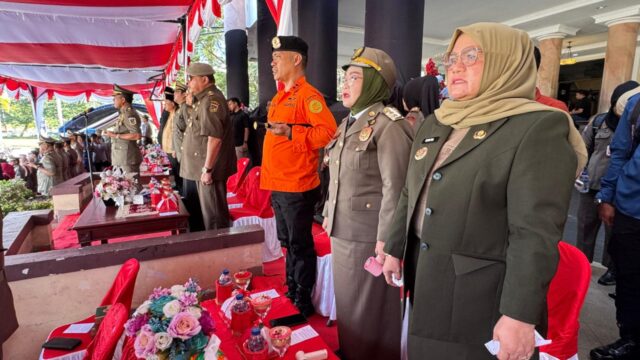 Wakil Bupati Tojo Una-Una Tunjukkan Solidaritas, Hadir dalam Apel Kesiapsiagaan di Parigi Moutong