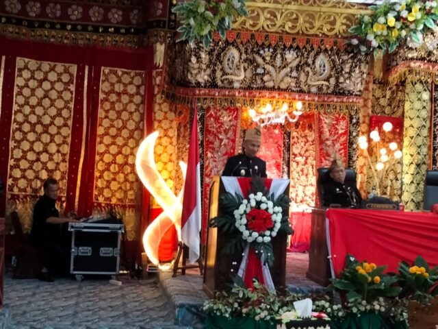 DPRD Kabupaten Kaur Menggelar Rapat Paripurna Istimewa dalam Rangka Memperingati Hari Jadi Kabupaten Kaur ke-22