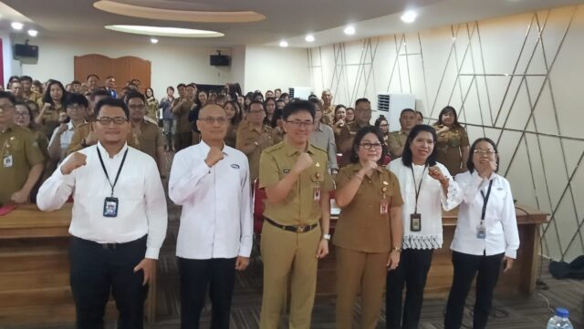 Walikota Manado Menerima Hasil Evalusi Perencanaan Anggaran Tahun 2025 dari BPKP Sulut