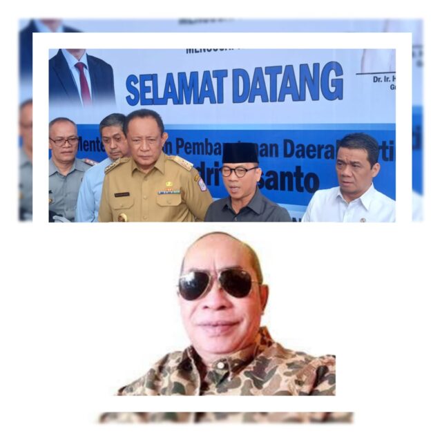 Gubernur Gorontalo Gusnar Ismail bersama Menteri Desa PDT, Yandri Susanto dan Wakil Menteri Desa PDT, Ahmad Riza Patria. (Atas). Wali Kota Gorontalo, Adhan Dambea (Bawah). (Foto : Istimewa)