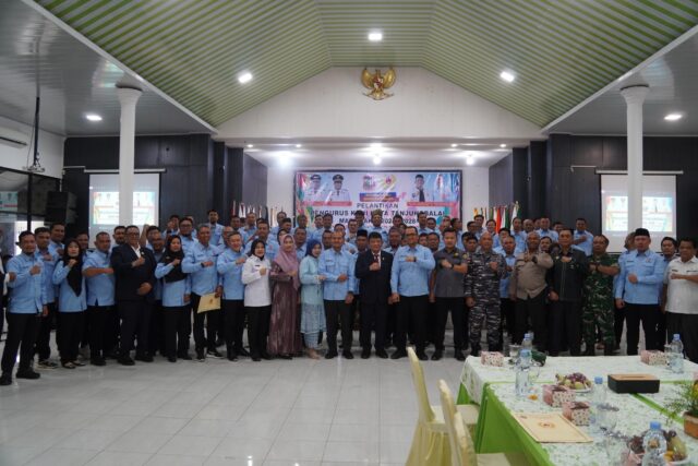 Wali Kota Tanjungbalai Mahyaruddin Salim Hadiri Kegiatan Pelantikan Pengurus KONI Tanjungbalai