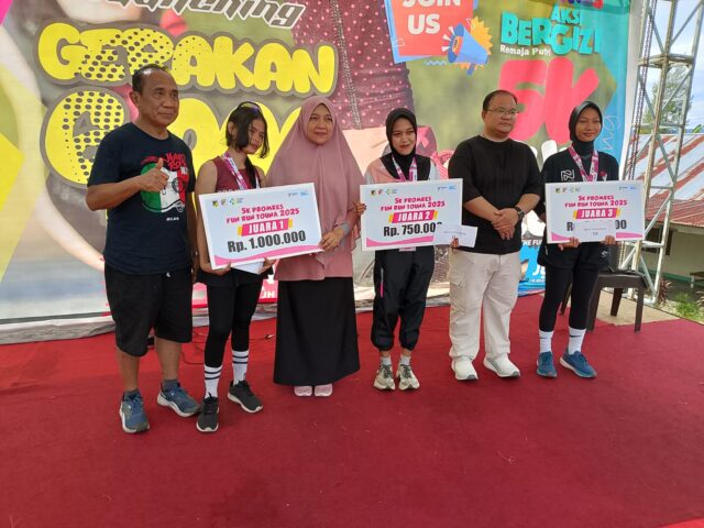 Fun Run 5K Tojo Una-Una: 500 Peserta Antusias, Dorong Generasi Muda Sehat dan Bebas Stunting!
