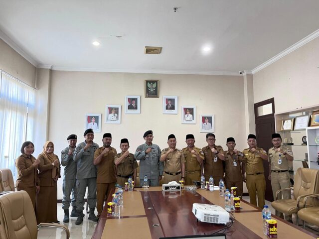 Shering informasi terkait rencana pembangunan coast guard akademi,Wakil Bupati Boltim Terima Kungker Bakamla RI