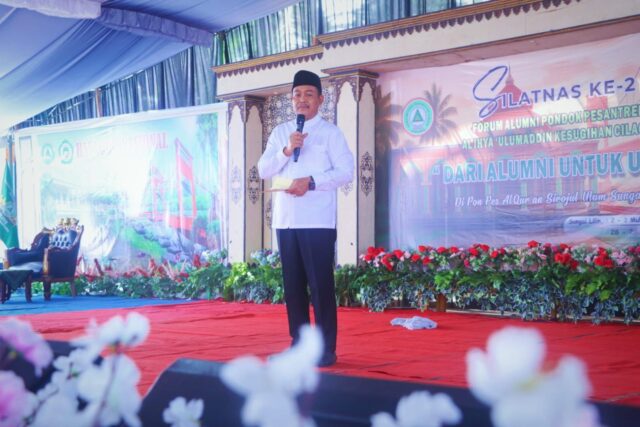 Wabup Rohman Hadiri Silatnas II Alumni Al Ihya Ulumaddin: Rajut Ukhuwah, Perkuat Peran Pesantren