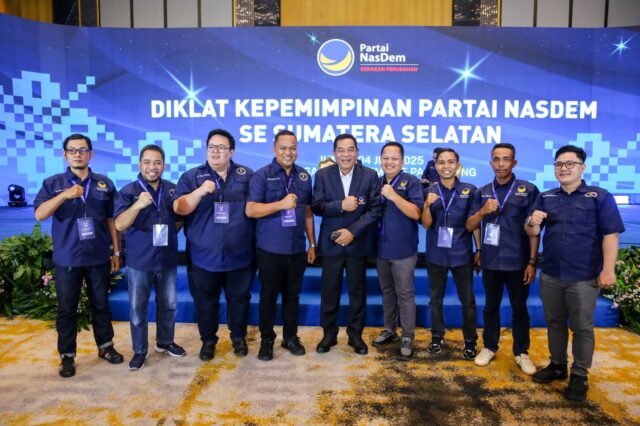 Bupati Toha dan Anggota DPRD Muba Ikuti Diklat Kepemimpinan Partai NasDem se-Sumsel