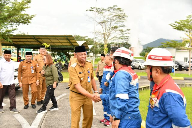 Bupati Didampingi Wakil Bupati Kunjungi PT Pertamina Geothermal Energi Area Lahendong