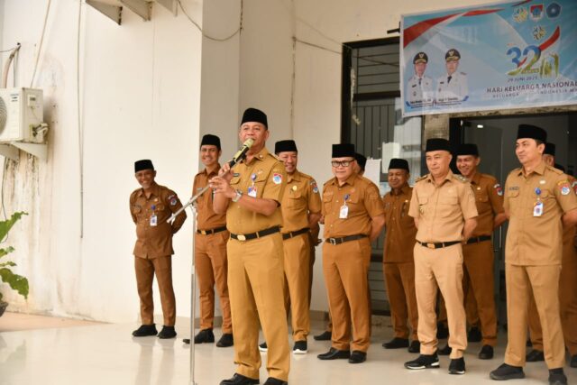 Bupati Boltim Pimpin Apel, Ingatkan Jangan Ada Manipulasi Daftar Hadir