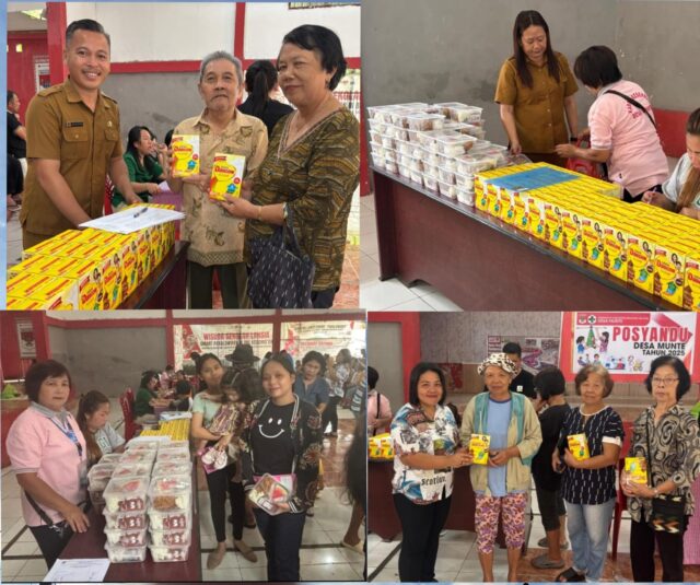 Tingkatkan Kualitas Kesehatan Masyarakat, Pemdes Munte Realisasikan DD melalui Kegiatan Posyandu