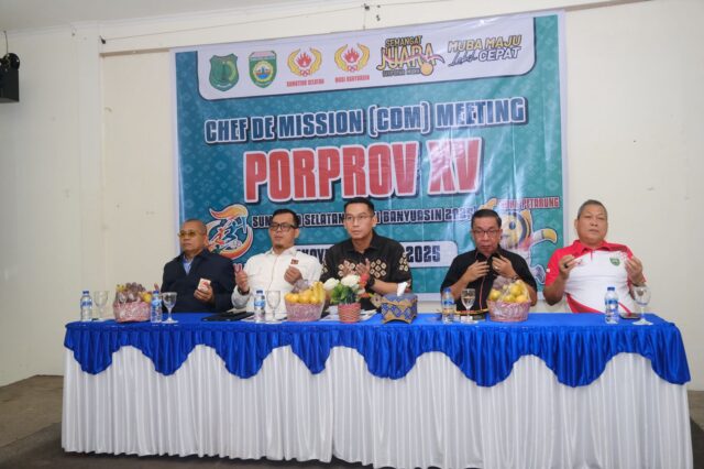 Chief de Mission (CDM) Porprov XV Tahun 2025 di Kabupaten Musi Banyuasin