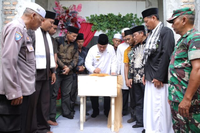 Bupati Asahan Resmikan Musholla Al-Ikhlas Menjadi Masjid Al-Ikhlas di Desa Air Joman Baru
