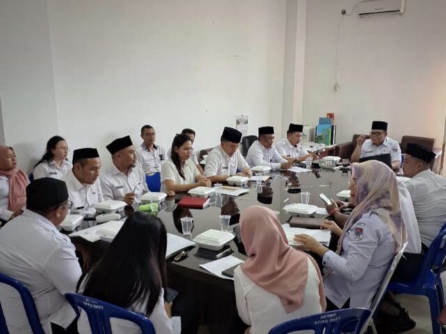 Pemkab Boltim Gelar Rapat Evaluasi Dokumen Pencegahan Korupsi 2025