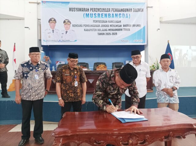 **Pemkab Boltim Gelar Musrenbangda RPJMD 2025–2029 untuk Percepat Transformasi Desa**