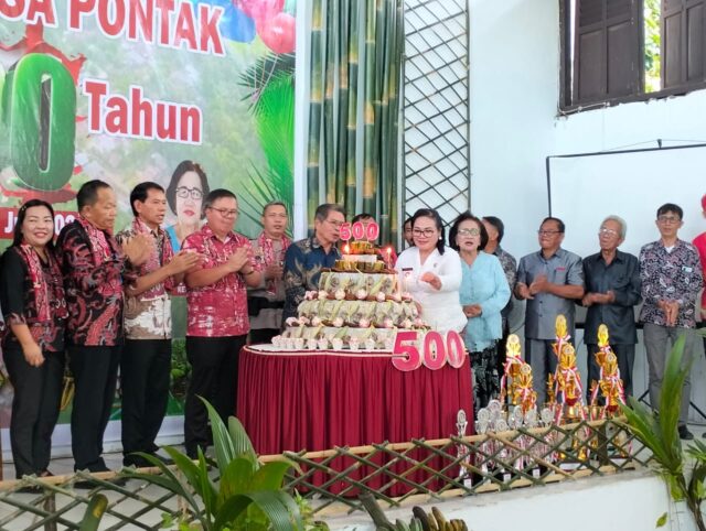 Ibadah dan Pengucapan Syukur Warnai Perayaan HUT Desa Pontak ke-500 Tahun