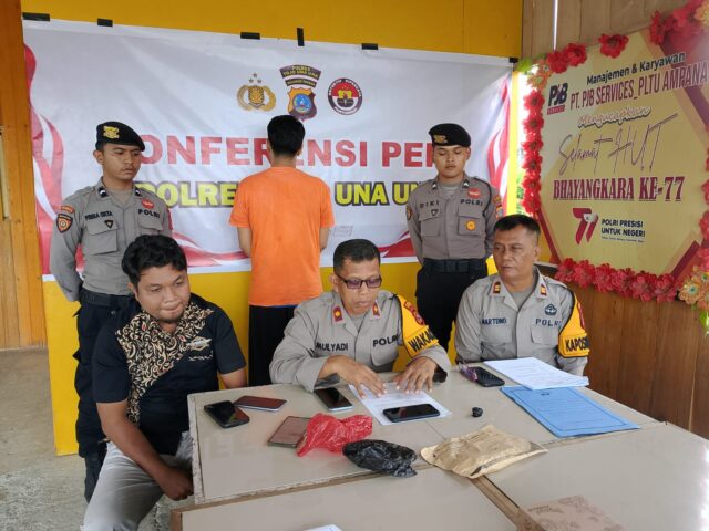 Polres Tojo Una-Una Ungkap Dua Kasus Narkoba, Amankan 84,09 Gram Sabu dan Dua Tersangka