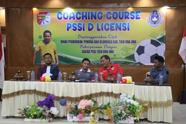 Bupati Tojo Una-Una: Sepak Bola Potensi Emas, Coaching Course Jadi Langkah Awal Menuju Prestasi!
