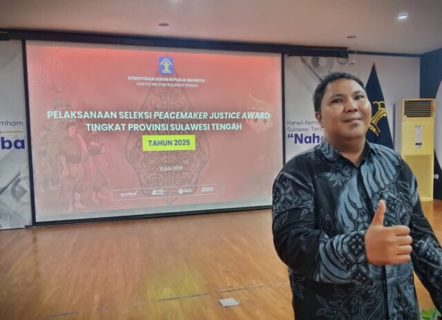 Nilai Sempurna Antar Lurah Labiabae ke Seleksi Nasional Peace Maker Justice Award