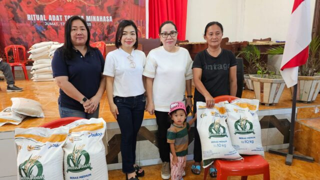 Minahasa Utara Salurkan 236 Ton Beras Bantuan Pangan Nasional ke 11.831 Keluarga