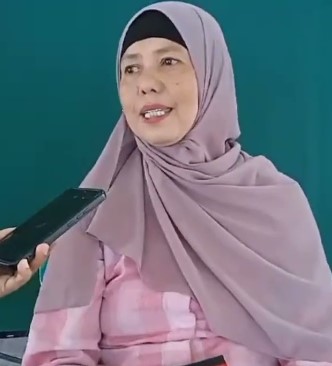 Anggota Komisi IV DPRD Kabupaten Malang, Hj. Choirul Umah, SH saat diwawancara 2 Agustus 2025. Foto : Dwi