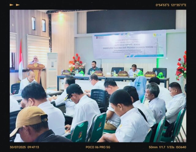 Pemda Tojo Una-Una Dukung Penuh Pembangunan SUTT 150 kV, Wabup: Kunci Kemajuan Daerah
