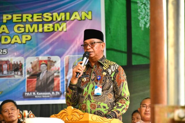 Bupati Boltim Resmikan Gereja GMIBM Kanaan Dodap dan Serukan Toleransi