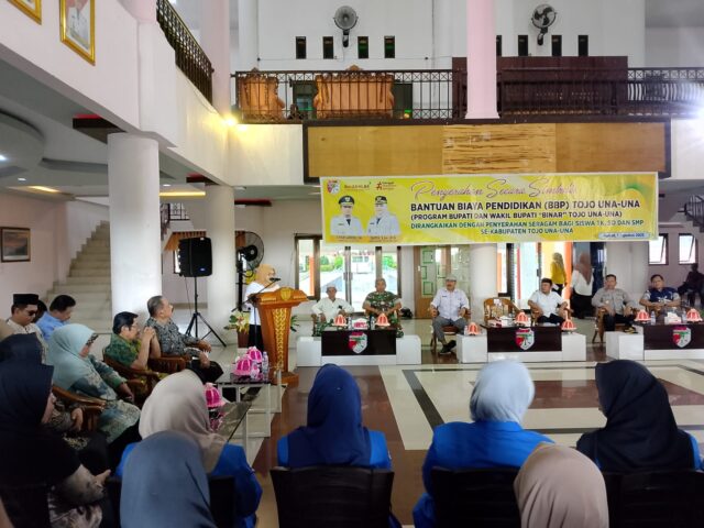 Sutrianto Dukung Penuh Bantuan Pendidikan Rp2,6 Miliar di Tojo Una-Una