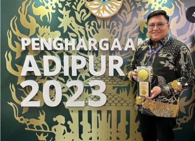 Wakil Bupati Minahasa Utara, Kevin William Lotulung, S.H., M.H., saat menghadiri agenda nasional pembahasan kebijakan dan pelaksanaan program Adipura Baru oleh KLHK di Jakarta, Senin (4/8/2025). Foto : Denny