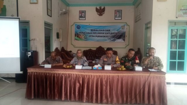 BNN Gelar Sosialisasi dan Penugasan Anti Narkoba di Desa Purwokerto Kecamatan Patebon