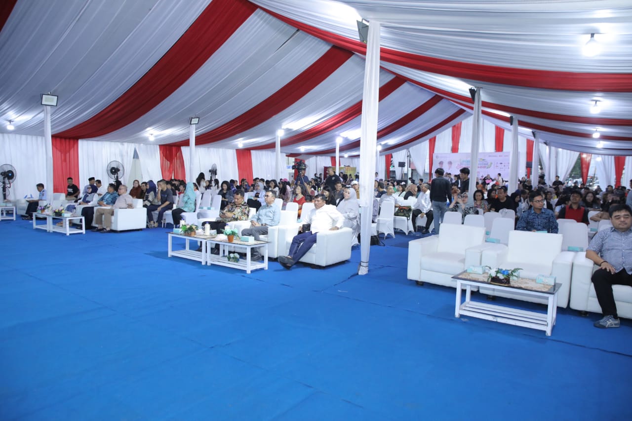 Wakil Bupati Asahan Rianto, SH, M.A.P saat menghadiri penutupan Pekan Inovasi dan Investasi Sumatera Utara (PIISU) ke-11 di Halaman Istana Maimun, Medan, Sabtu, 23 Agustus 2025. | Foto: Doni/TN